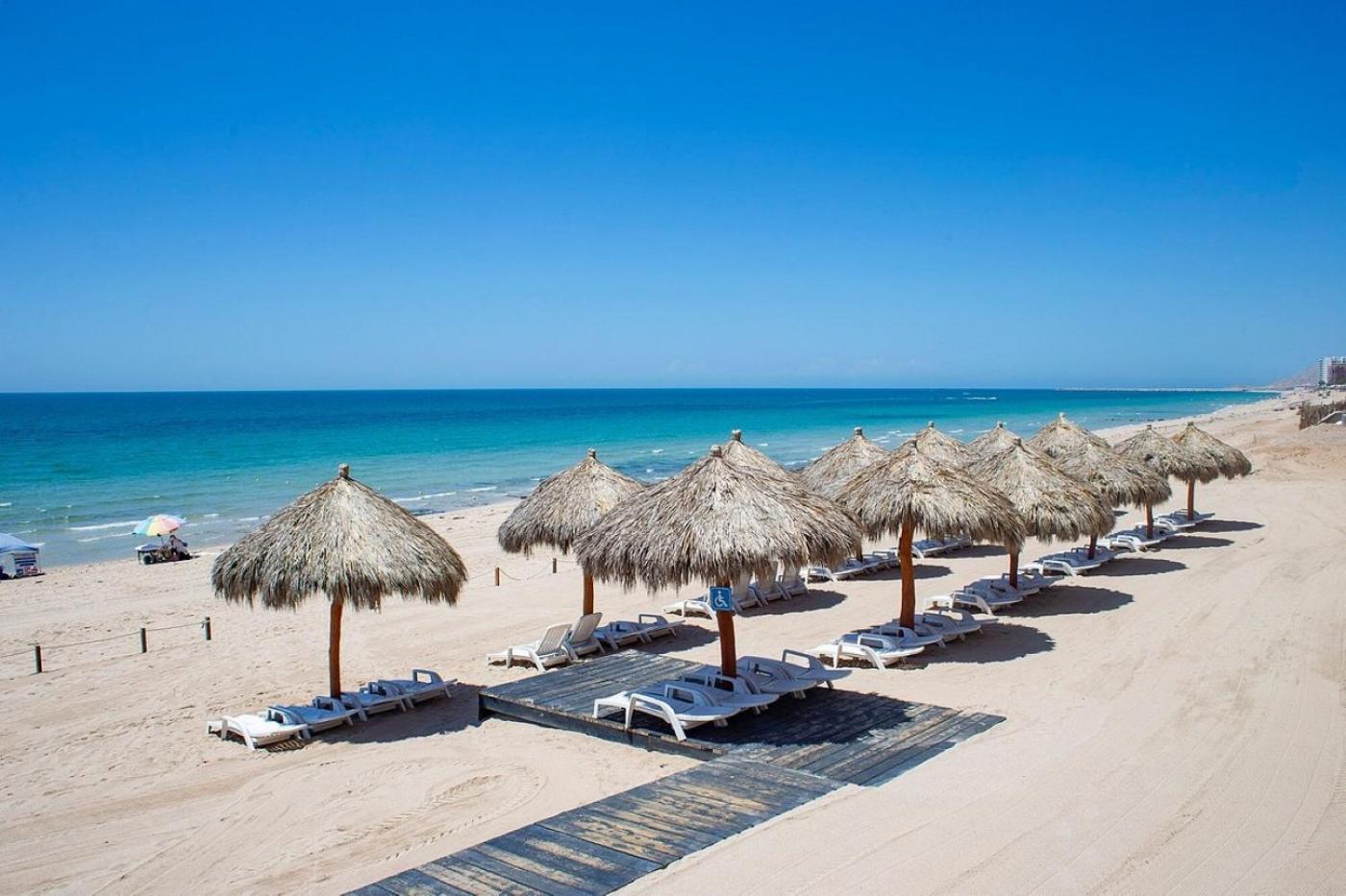 Luxury Oceanview Condo - Las Palomas - Pool, Golf, Sandy Beach ! Puerto Peñasco Buitenkant foto